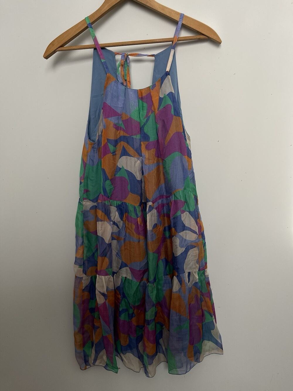 The Aneth Abstract Mini Dress by FRNCH Size S